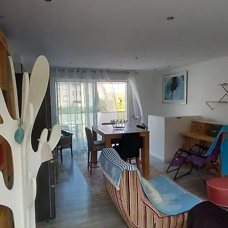 아파트 Duplex Cosy, 100m 아르젤레쉬르메르